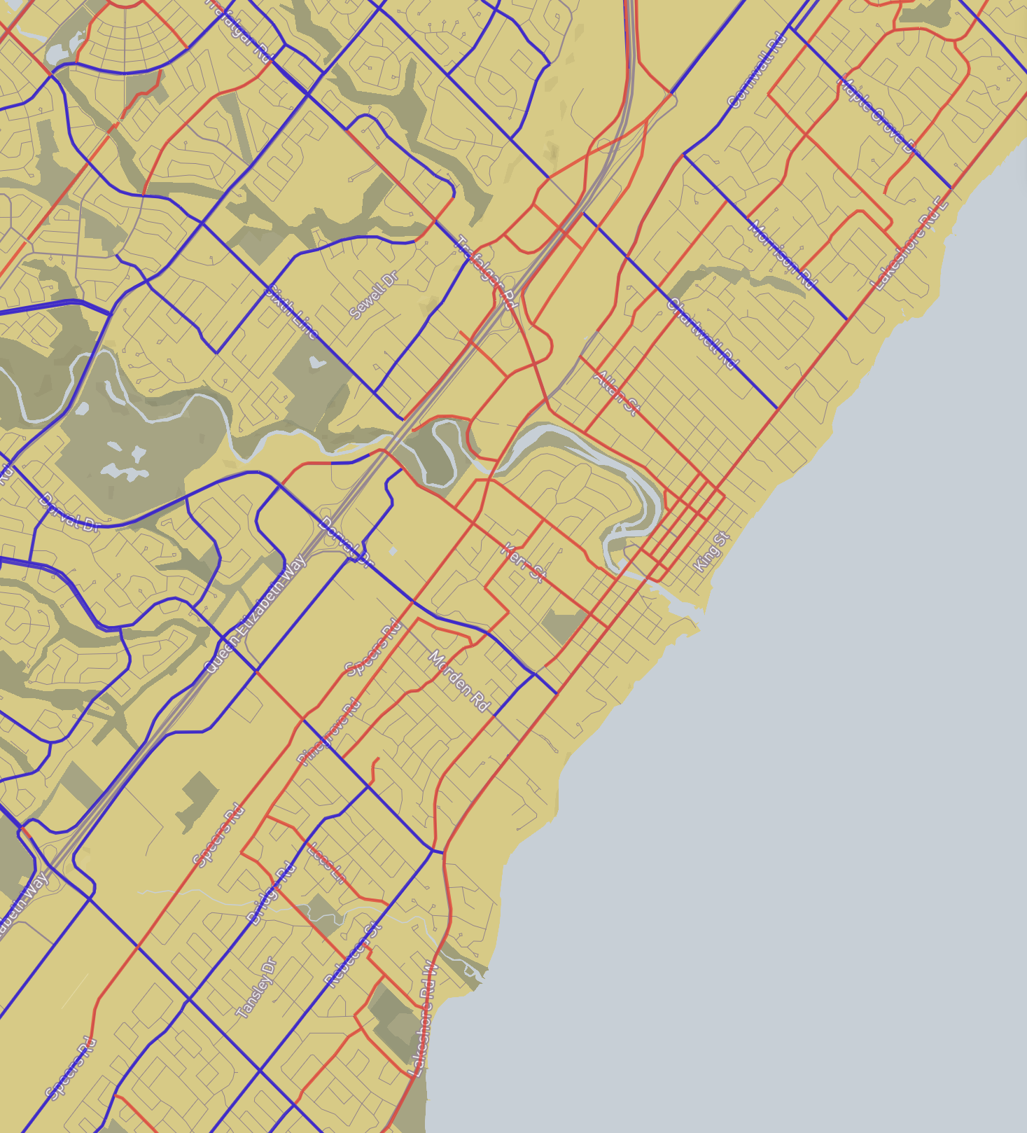 using data driven lines