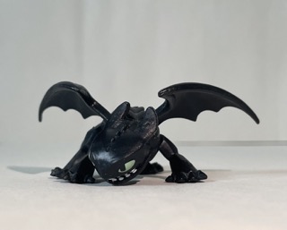 a front view of the figure