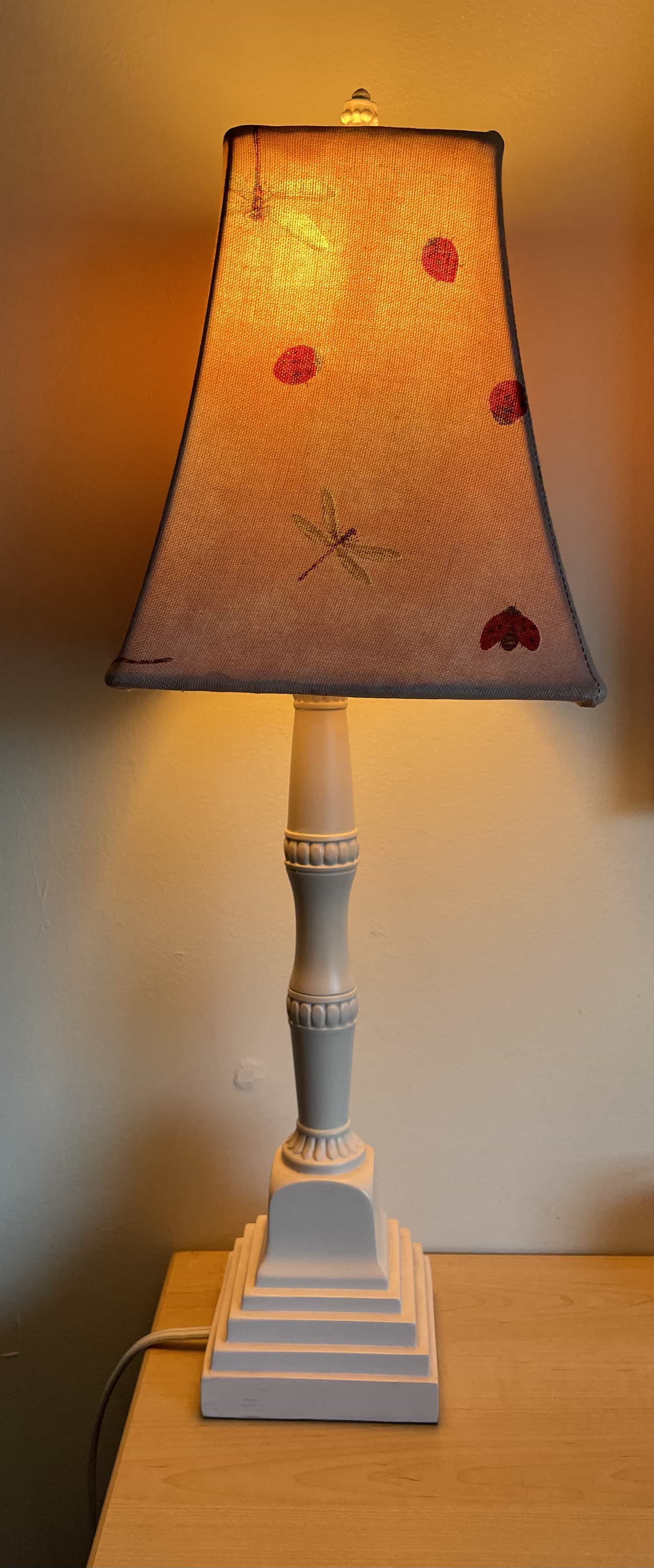 This is an image of the lamp I am modeling lit as it was not included in activity one