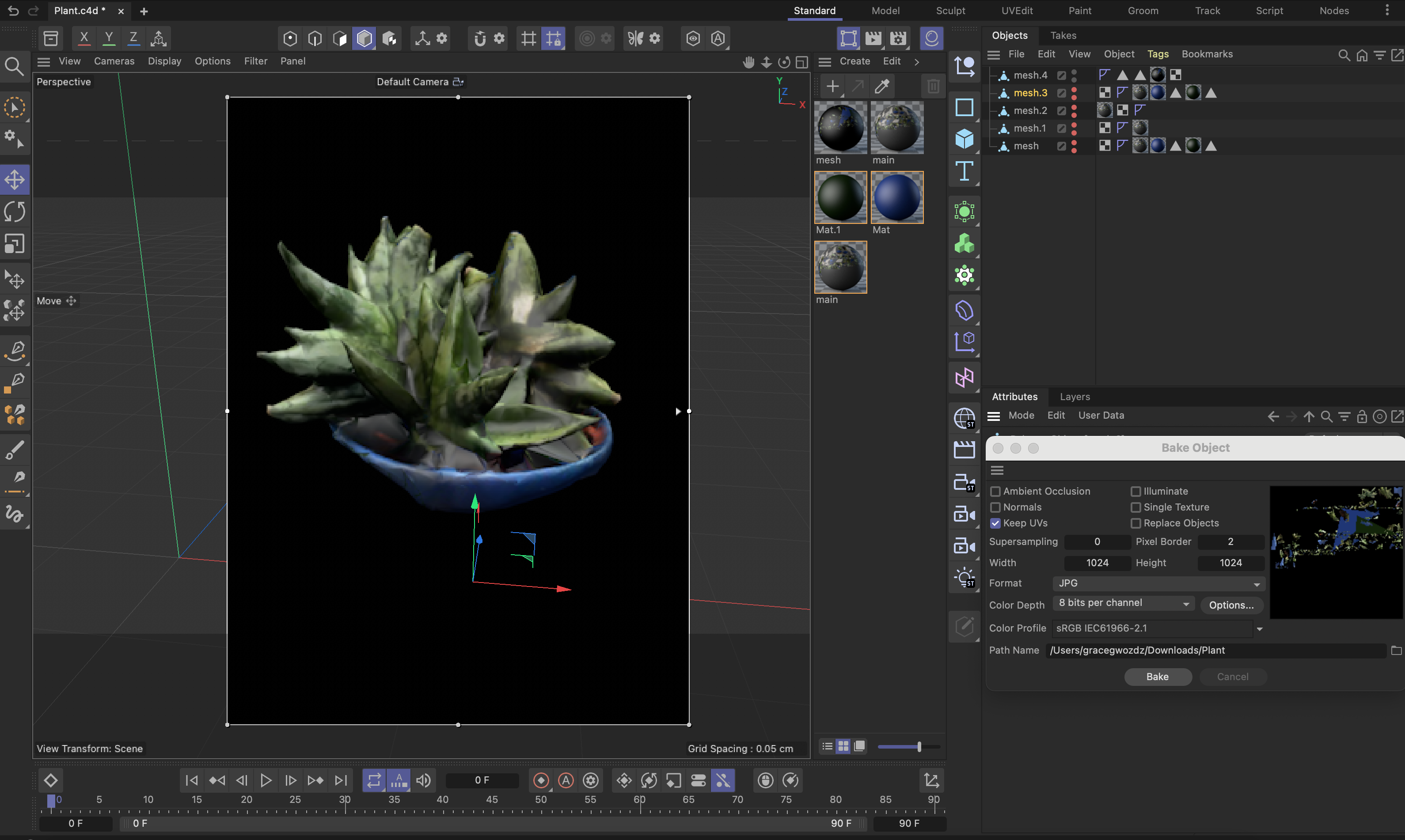 what the texture looks like once based