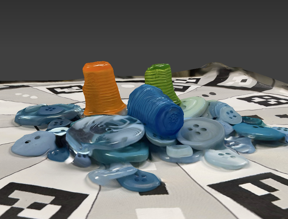 I love sowing and was curious what a pile of buttons would look like, could possibly be used as a texture??